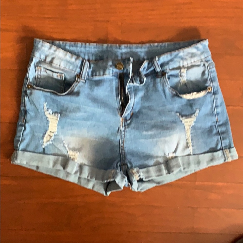 Jean shorts